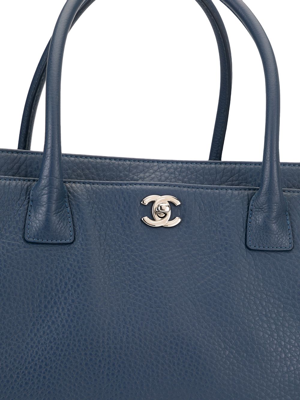 фото Chanel pre-owned сумка-тоут 2014-го года executive с логотипом cc