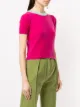 Chanel Pre-Owned Strickoberteil mit Kontrastsaum