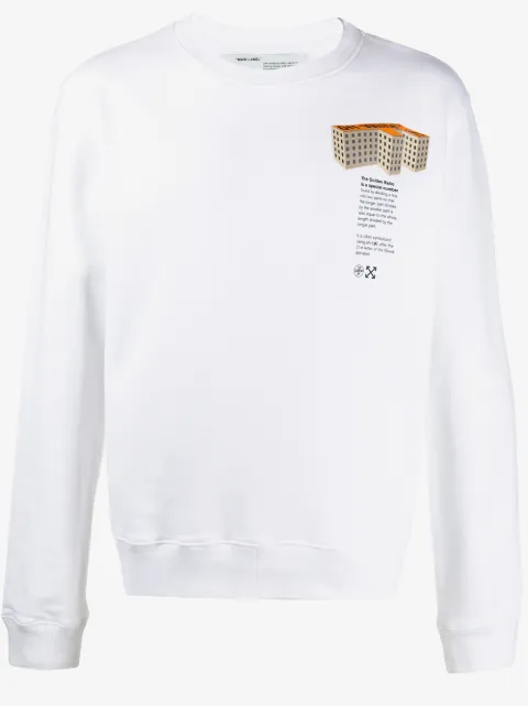 Off-White playera con estampado Rationalism