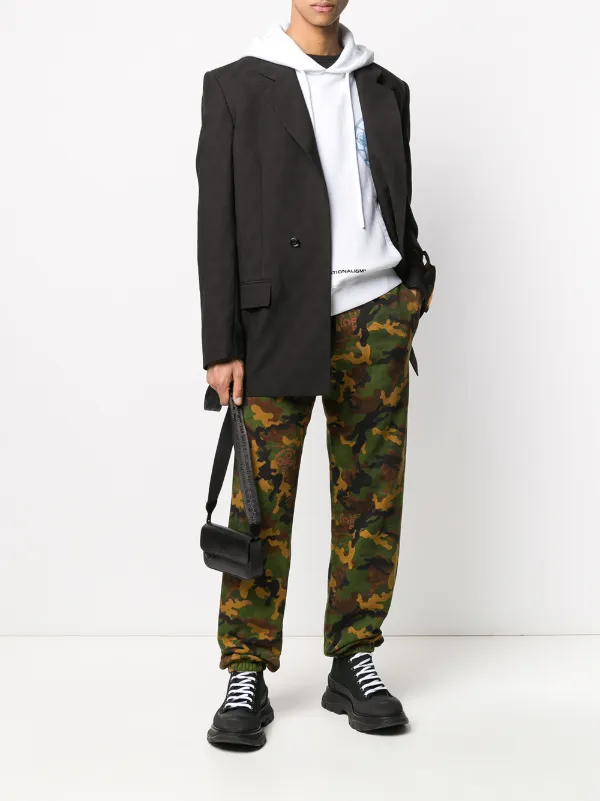 off white camo sweatpants