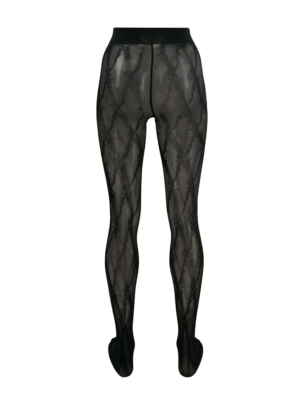 Image 3 of Versace Barocco pattern tights