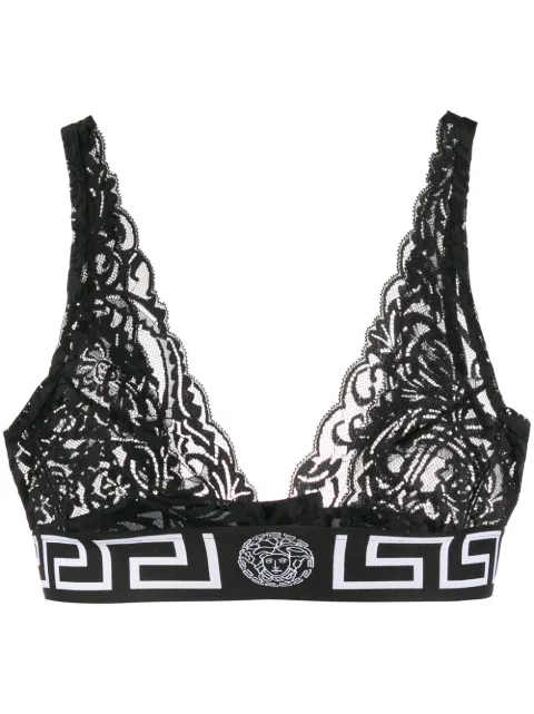 versace lace bralette