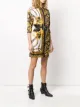 Versace Barocco fitted shirt dress