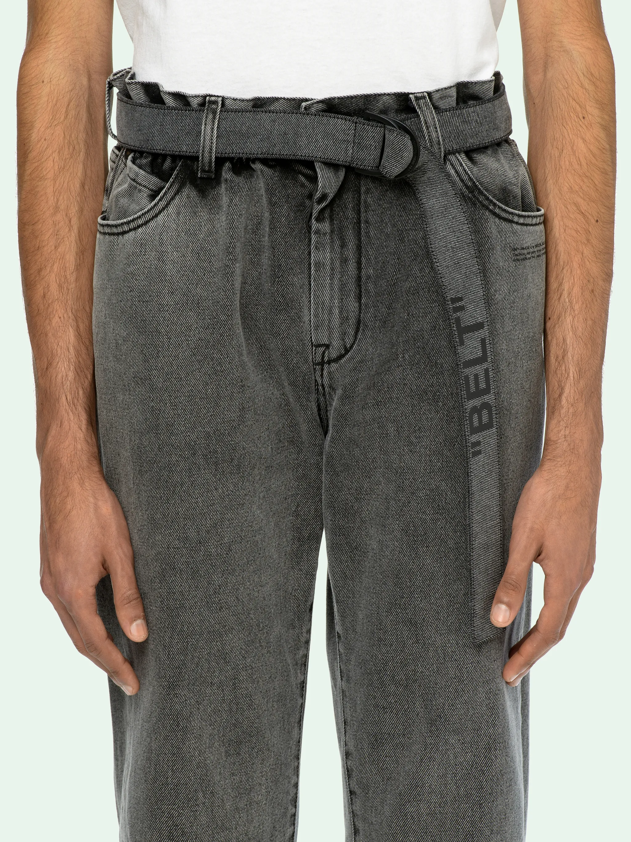 SLIM LOW CROTCH JEANS OffWhite™ Official Site