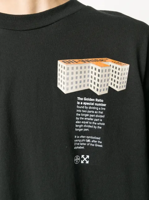 golden ratio t shirt off white