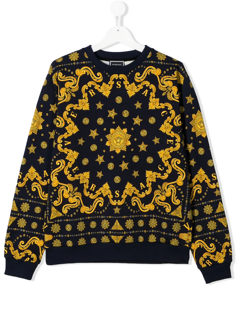 Young Versace толстовка с принтом