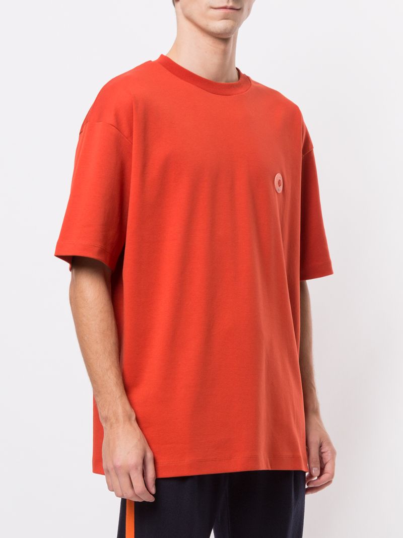 Shop Drôle De Monsieur T-shirt Mit Logo In Orange