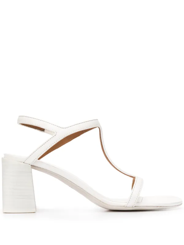 t bar strappy sandals