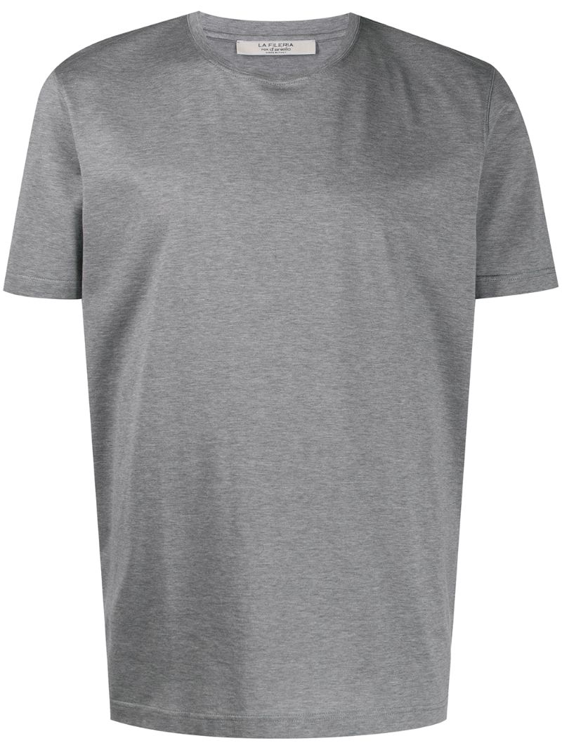 La Fileria For D'aniello Crew Neck T-shirt In Grey