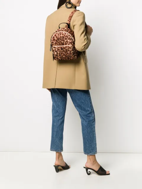 kate spade leopard print backpack