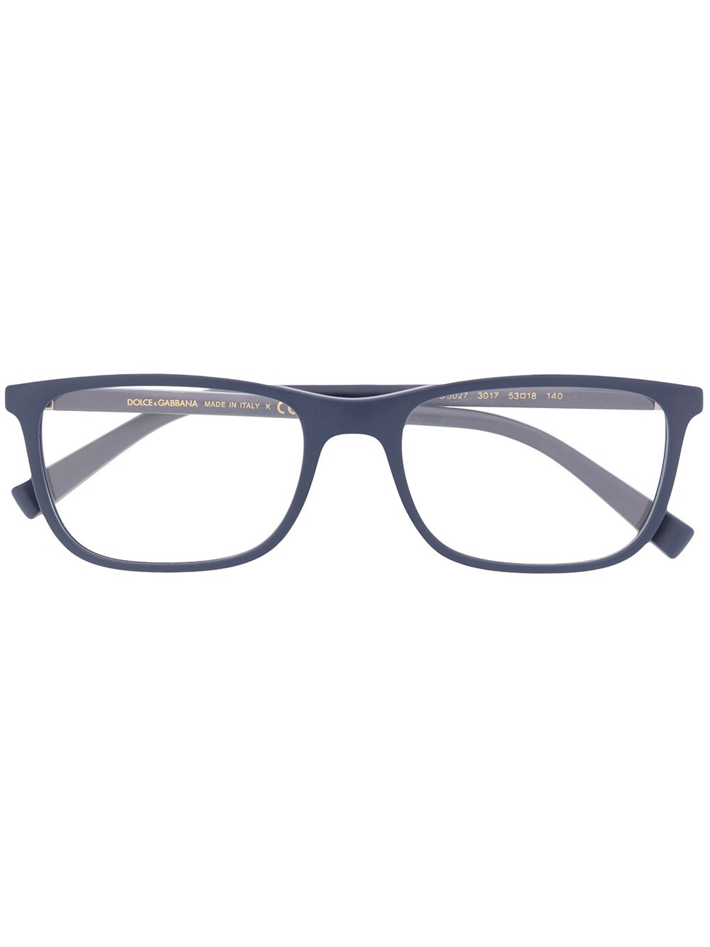 фото Dolce & gabbana eyewear очки в прямоугольной оправе