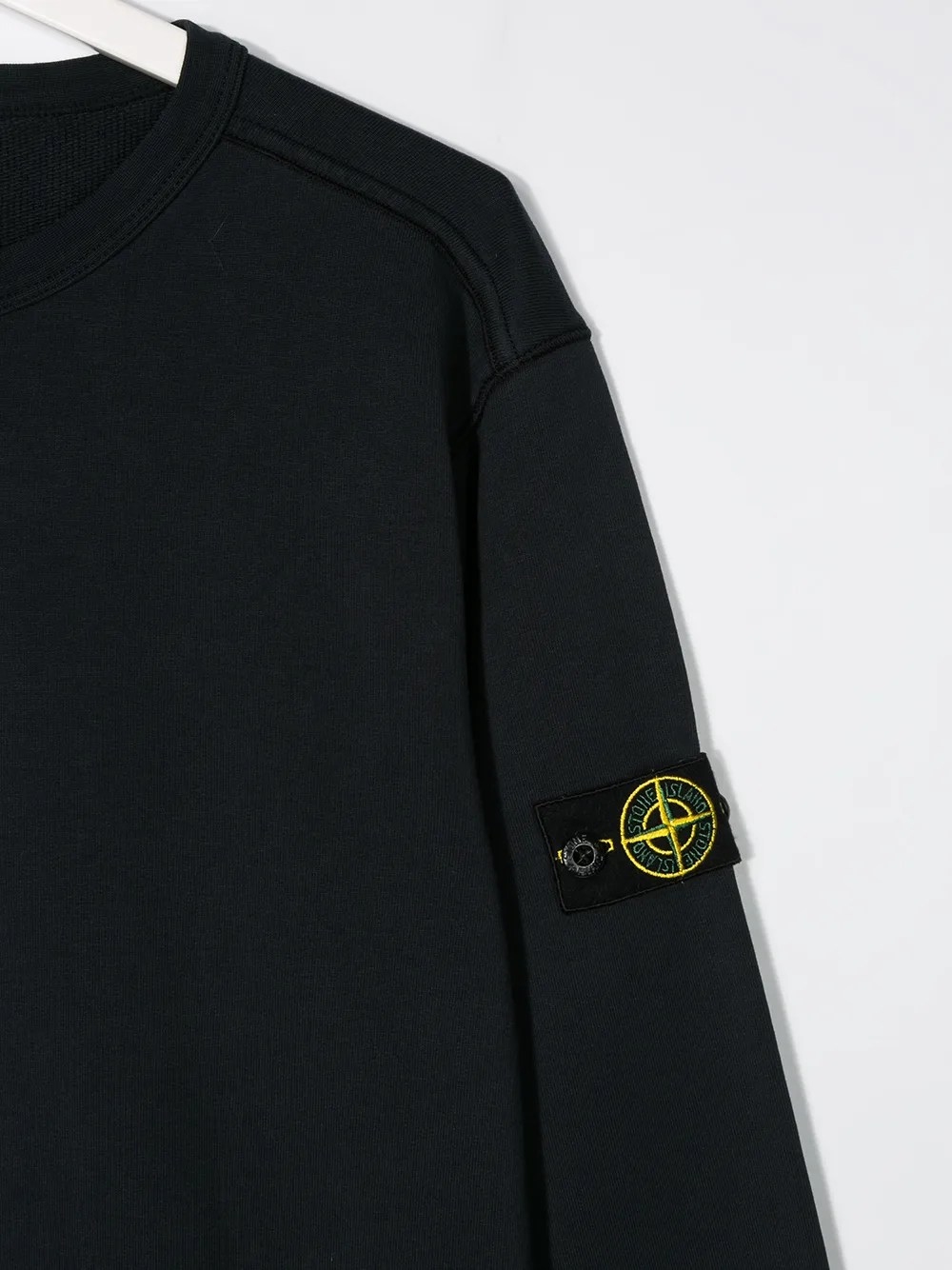 фото Stone island junior толстовка с нашивкой