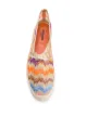 Missoni chevron flat espadrilles