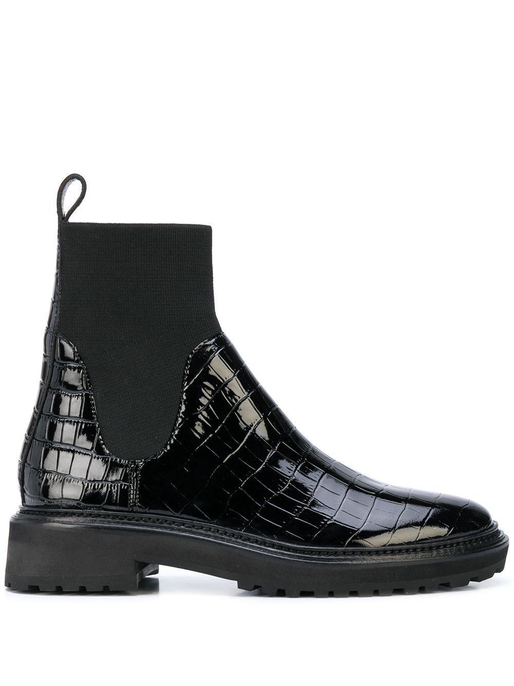 фото Loeffler randall chelsea croc-effect ankle boots