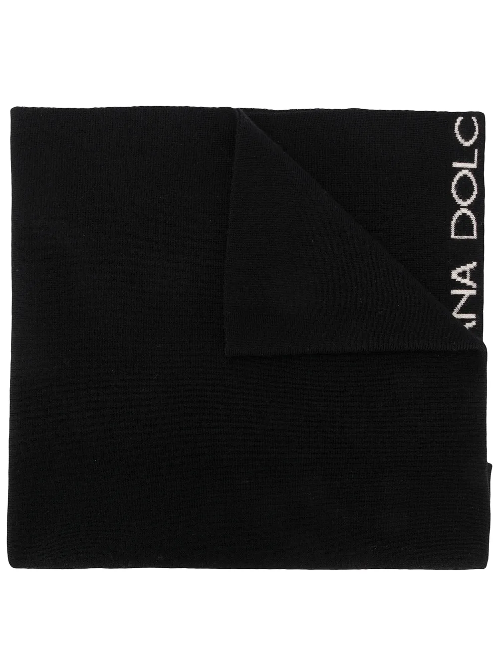 

Dolce & Gabbana Pre-Owned 1990s knitted scarf - Negro