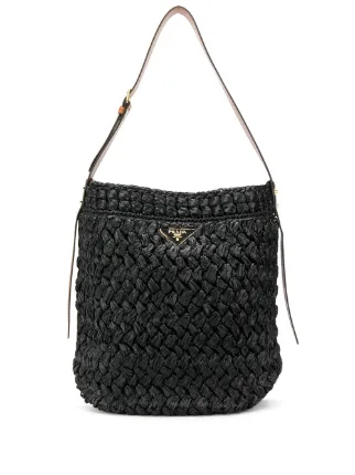 prada woven bag