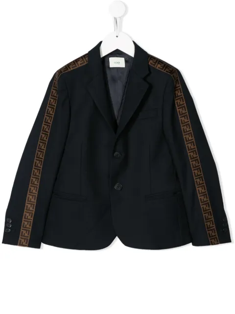 Fendi Kids FF trim blazer