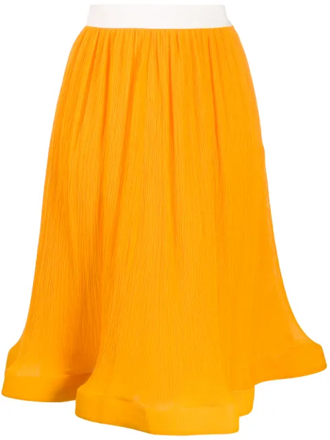 JW Anderson falda acampanada de tiro alto