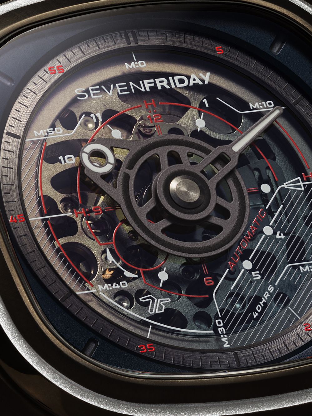 фото Sevenfriday наручные часы sf-t3 45 мм