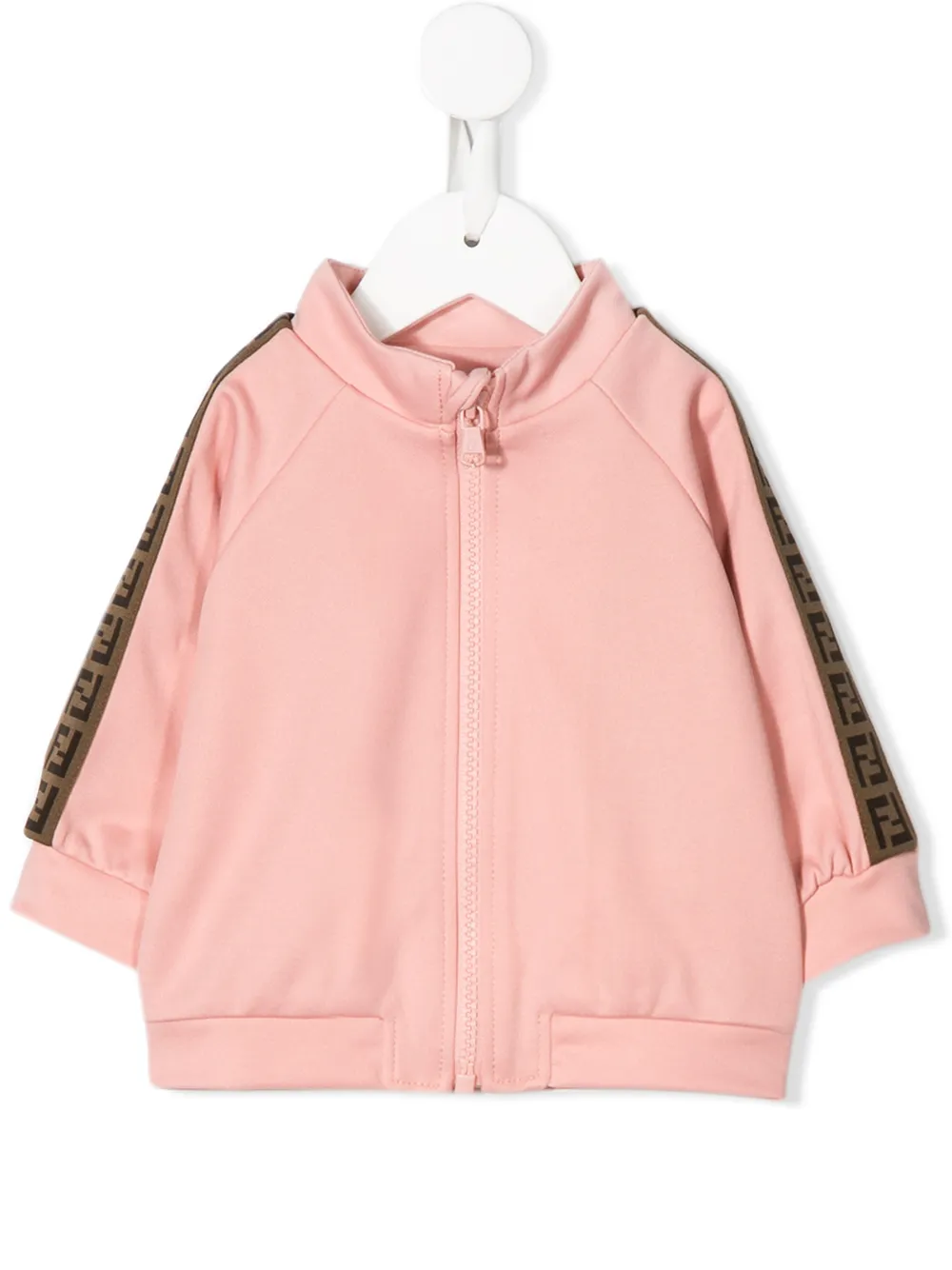 Fendi Kids куртка на молнии с логотипом FF Fendi Kids куртка на молнии с логотипом FF