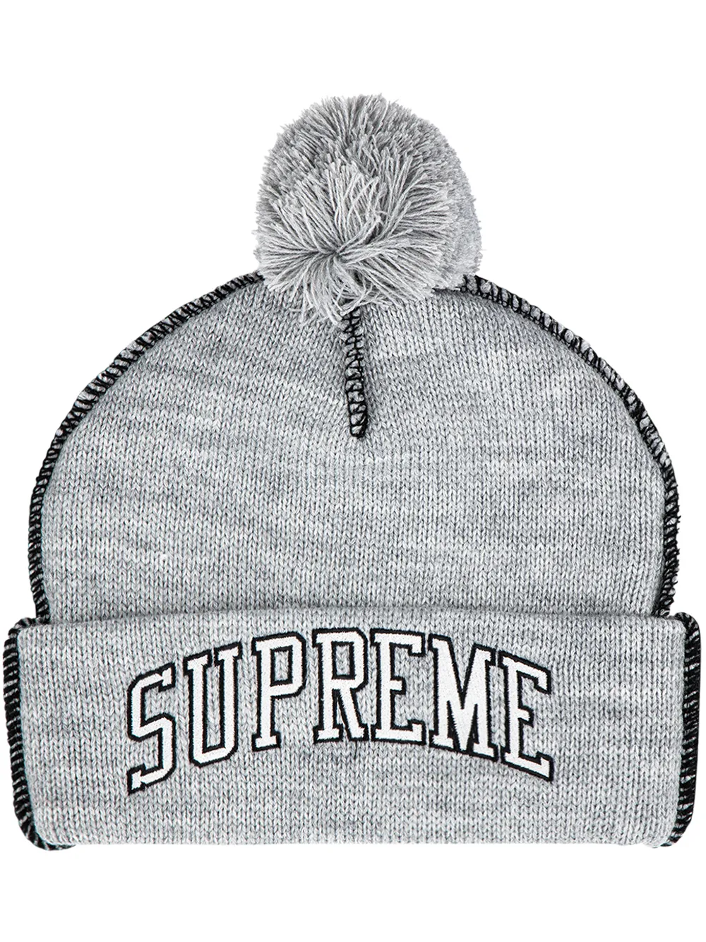 supreme contrast stitch beanie
