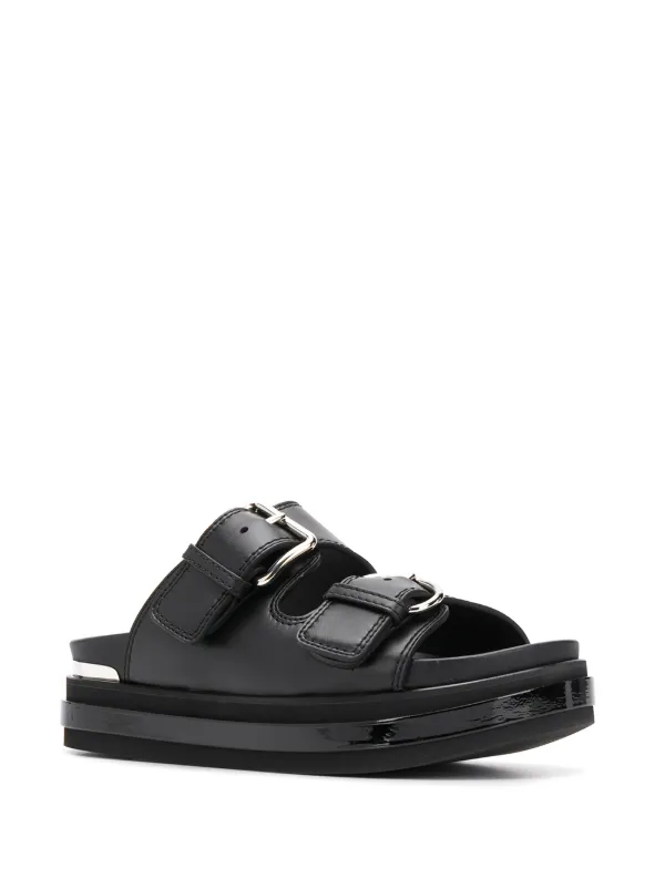 Alexander mcqueen buckle sandals Clearance