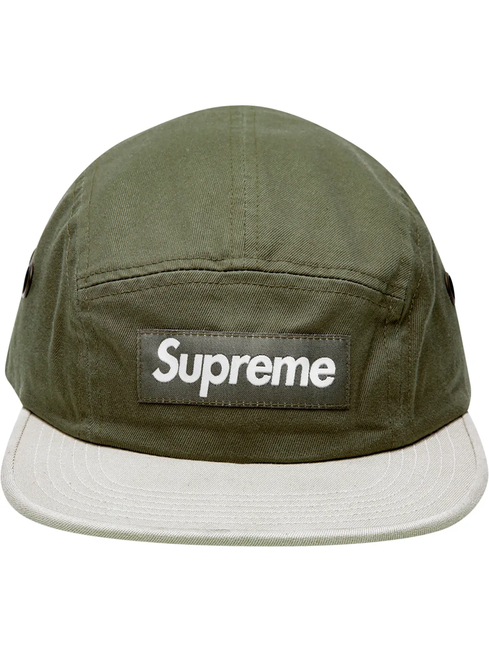 Supreme 2-tone Camp Cap In Grün
