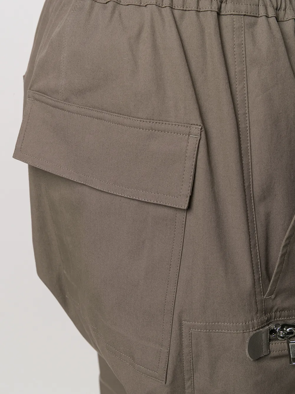 Rick Owens Broek met verlaagd kruis Grijs