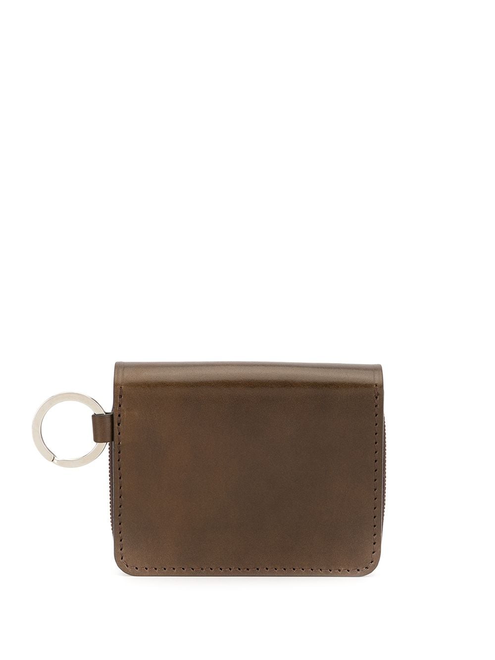 Shop As2ov Foldover Small Wallet In Brown