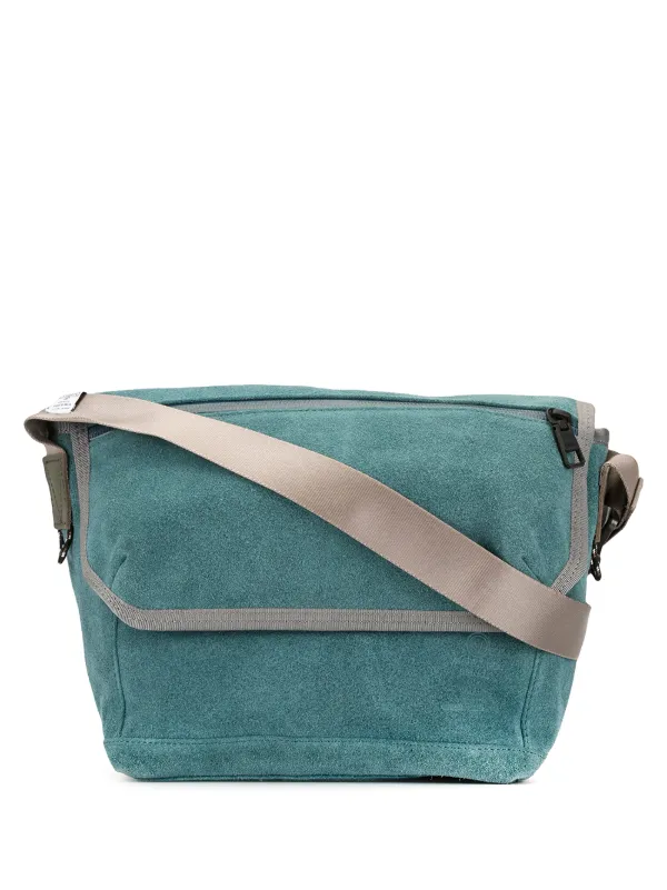 teal messenger bag