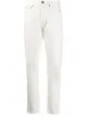 Image 1 of Saint Laurent raw-edge straight leg jeans