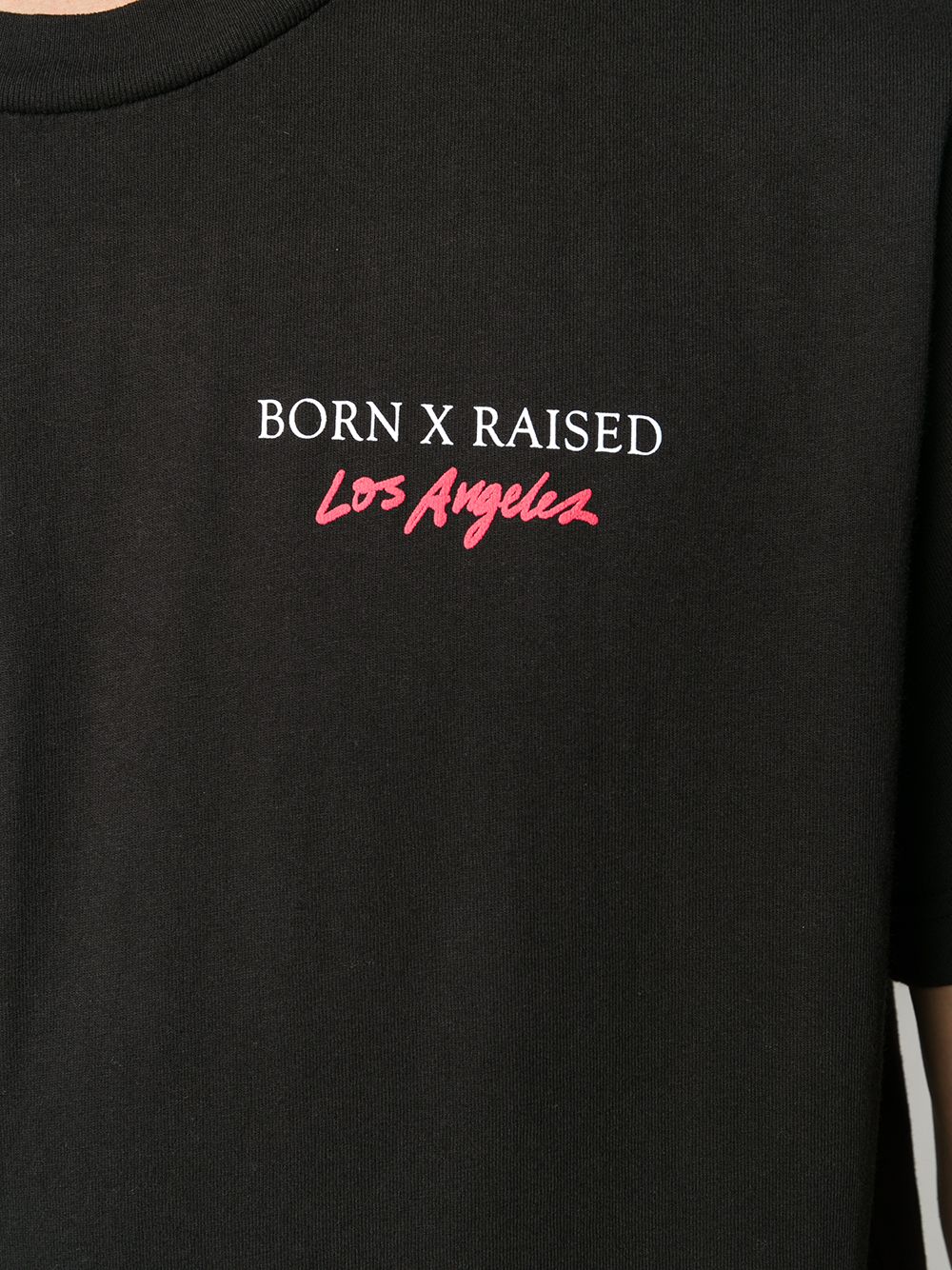 фото Bornxraised logo print t-shirt