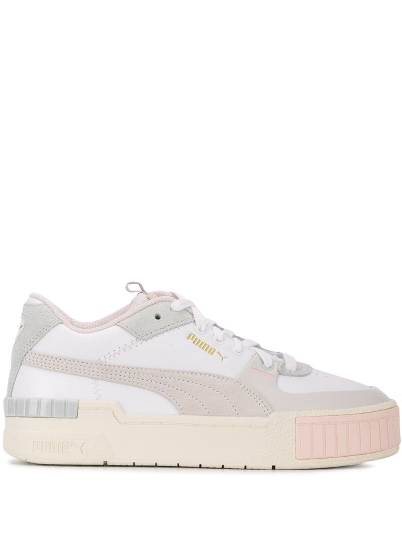 Puma Platform Sneakers In White