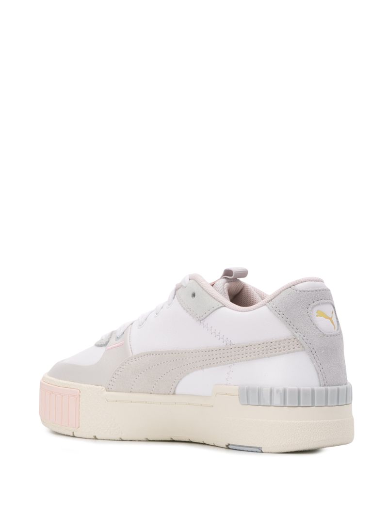 Shop Puma Platform Sneakers In White