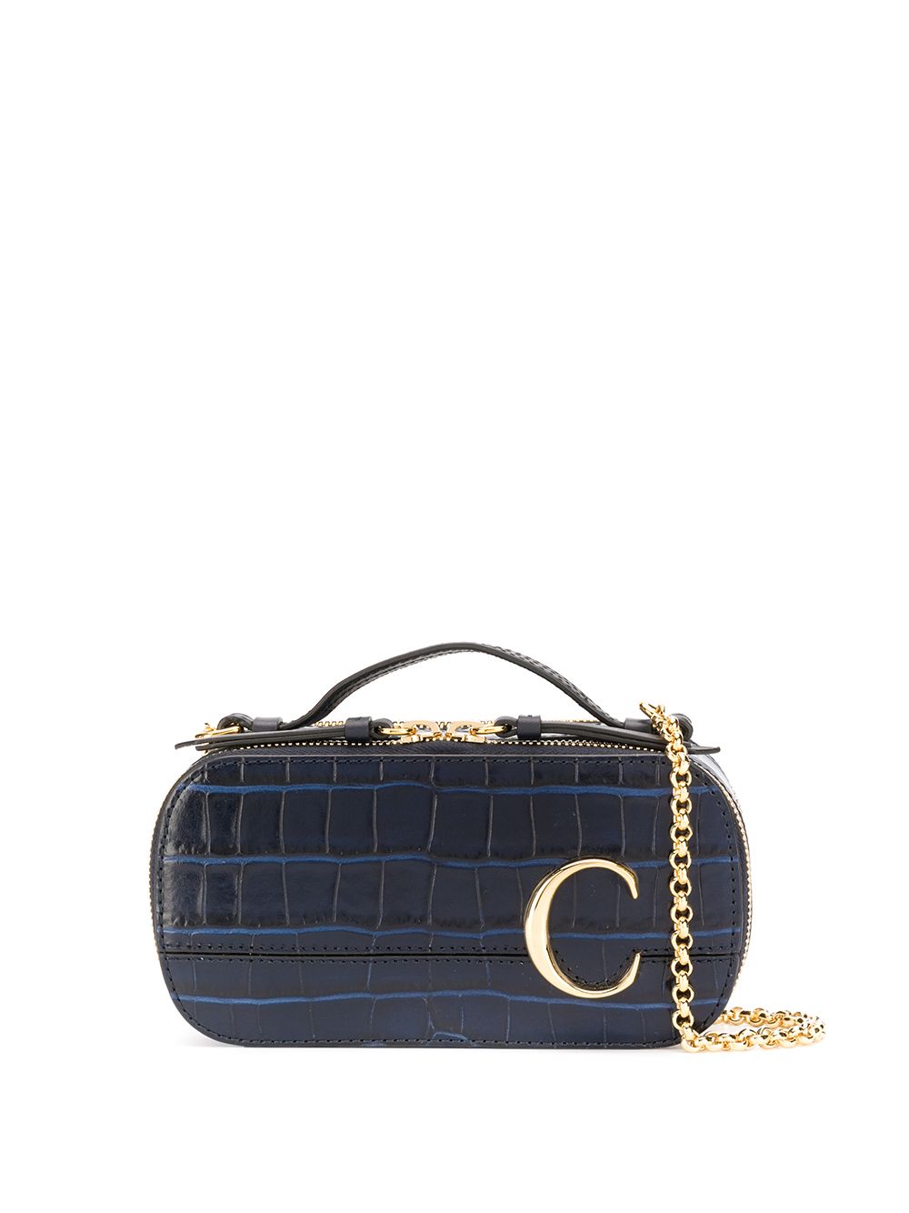 Image 1 of Chloé C logo crossbody bag