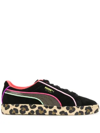 leopard print puma trainers