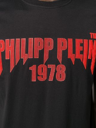 1978 logo print T-shirt展示图