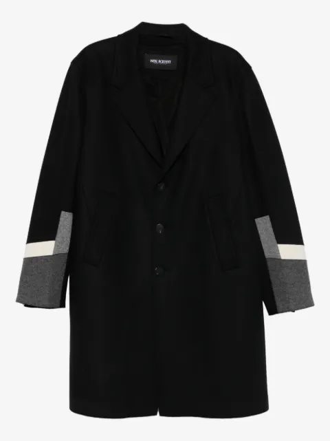 Neil Barrett travel modernist cuff coat