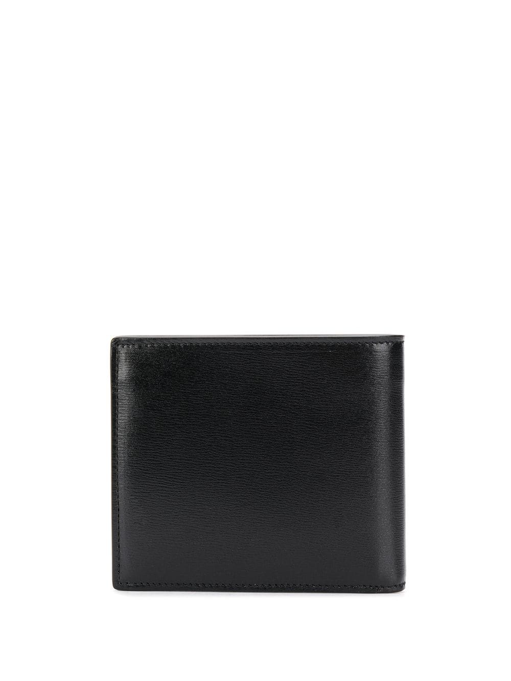 Shop Saint Laurent Tiny Monogram Wallet In Black