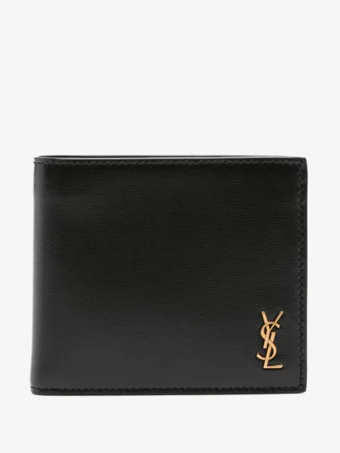 Saint Laurent cartera mini con monograma