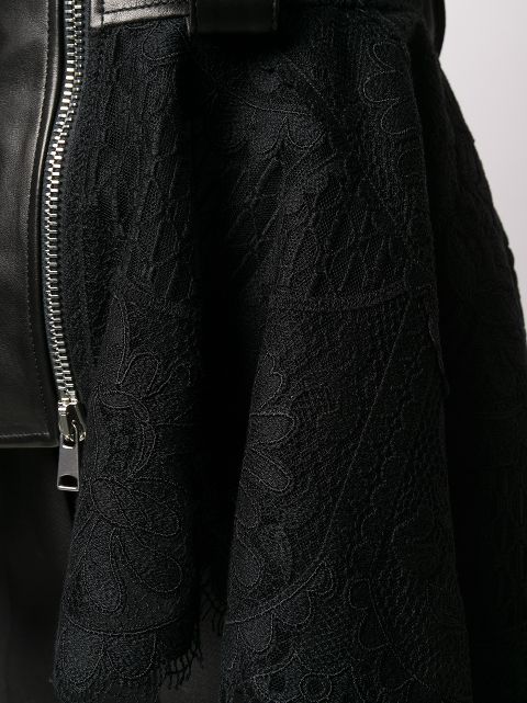 alexander mcqueen lace peplum jacket