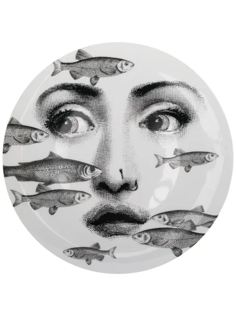 Fornasetti illustrated plate