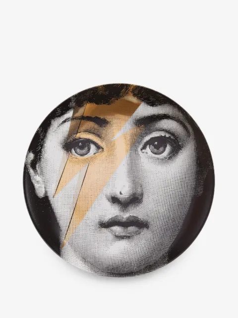 Fornasetti plato de pard Tema e Variazioni (No. 375)