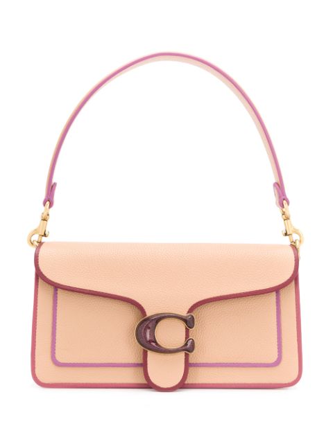 pink coach shoulder bag