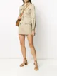 Image 2 of Saint Laurent lace-up detail shirt dress