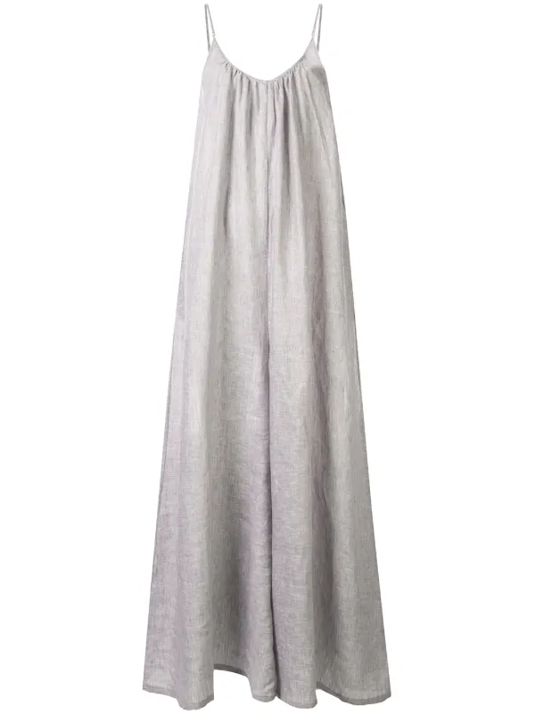 linen wide leg jumpsuit