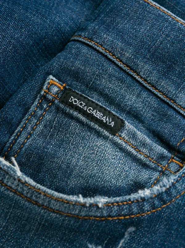 dolce gabbana slim fit jeans