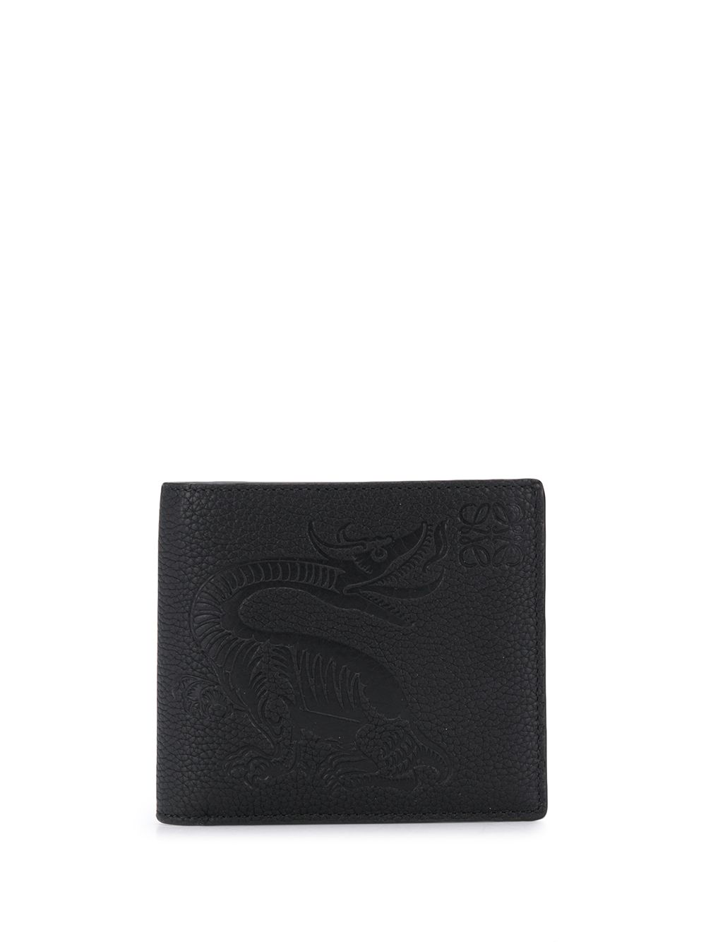 фото Loewe dragon embossed bi-fold wallet