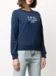 A.P.C. بلوزة منسوجة بشعار الماركة