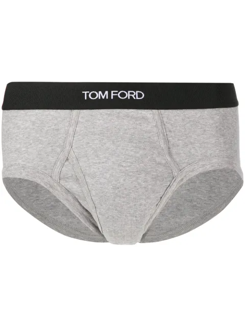 TOM FORD logo-embellished briefs